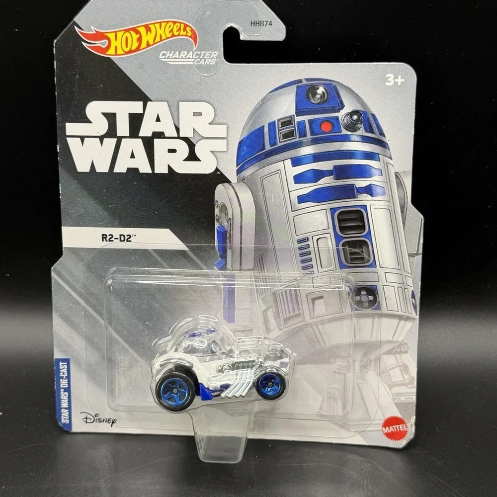 Hot Wheels Star Wars Character‎ Cars Han Solo & R2D2 Set/2